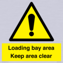 loading-bay-area-keep-area-clear-sign~